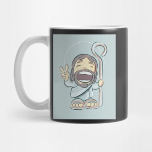 Jesus Christ Illustration cartoon Mug